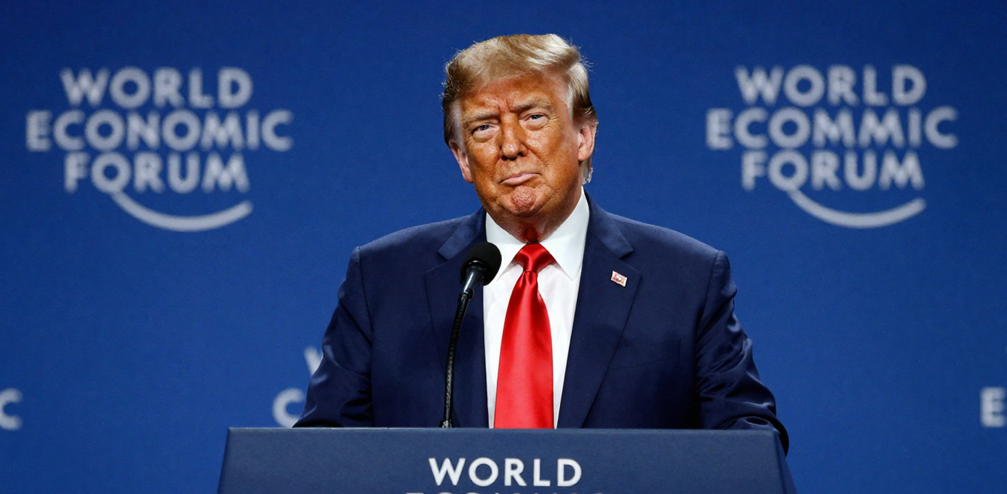 Amanhã destacamos Davos - Ao 3º Dia D. Trump